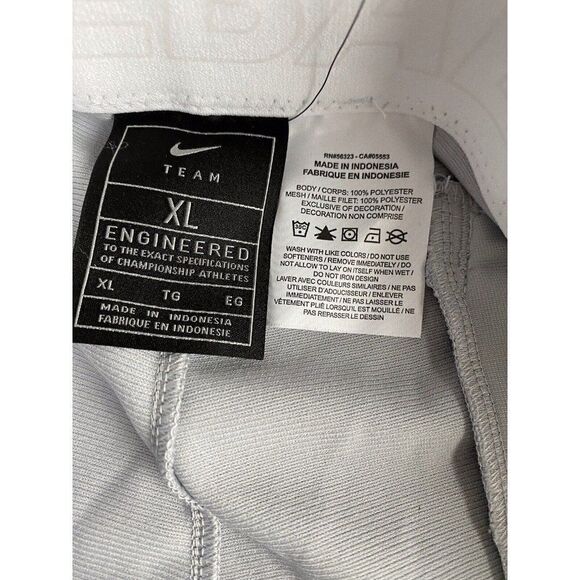 Nike Vapor Select Baseball Pants Men’s Sz XL Gray BQ6435-052 NEW - Picture 7 of 10